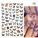 Tropical Sunset Nail Sticker Set for Exotic Beach Paradise Tropical Sunset Nail Sticker Set for Exotic Beach Paradise