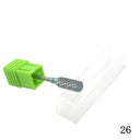 Tungsten Carbide Nail Drill Bits Precision for Nail Care Set Tungsten Carbide Nail Drill Bits Precision for Nail Care Set