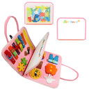TUNJILOOL Montessori Busy Board For Toddlers Learning Toy TUNJILOOL Montessori Busy Board For Toddlers Learning Toy