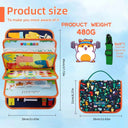 TUNJILOOL Montessori Busy Board For Toddlers Learning Toy TUNJILOOL Montessori Busy Board For Toddlers Learning Toy