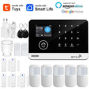 Tuya Smart WiFi GSM Home Security Alarm System - Touch Keyboard RFID APP Control Tuya Smart WiFi GSM Home Security Alarm System - Touch Keyboard RFID APP Control