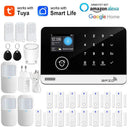 Tuya Smart WiFi GSM Home Security Alarm System - Touch Keyboard RFID APP Control Tuya Smart WiFi GSM Home Security Alarm System - Touch Keyboard RFID APP Control