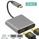 Type C Hub Docking Station HDMI 4K USB 3 0 MacBook Pro Type C Hub Docking Station HDMI 4K USB 3 0 MacBook Pro