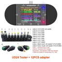 UD24 2.4 Inch USB Tester DC5.5 Type C Digital Voltmeter UD24 2.4 Inch USB Tester DC5.5 Type C Digital Voltmeter