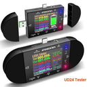 UD24 2.4 Inch USB Tester DC5.5 Type C Digital Voltmeter UD24 2.4 Inch USB Tester DC5.5 Type C Digital Voltmeter