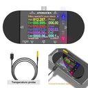 UD24 2.4 Inch USB Tester DC5.5 Type C Digital Voltmeter UD24 2.4 Inch USB Tester DC5.5 Type C Digital Voltmeter