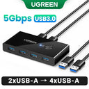 UGREEN USB KVM Switch: Seamless Device Sharing for PCs UGREEN USB KVM Switch: Seamless Device Sharing for PCs
