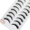 Ultimate 3D Mink Eyelashes Set for Natural Long Glamour Ultimate 3D Mink Eyelashes Set for Natural Long Glamour