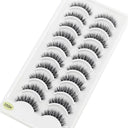 Ultimate 3D Mink Eyelashes Set for Natural Long Glamour Ultimate 3D Mink Eyelashes Set for Natural Long Glamour
