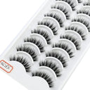 Ultimate 3D Mink Eyelashes Set for Natural Long Glamour Ultimate 3D Mink Eyelashes Set for Natural Long Glamour