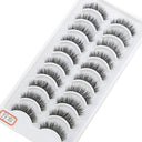 Ultimate 3D Mink Eyelashes Set for Natural Long Glamour Ultimate 3D Mink Eyelashes Set for Natural Long Glamour