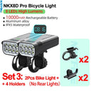Ultimate 8-6 LED Bicycle Lighting System USB Rechargeable Ultimate 8-6 LED Bicycle Lighting System USB Rechargeable