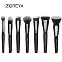 Ultimate Black Beauty Brush Set for Flawless Makeup Finish Ultimate Black Beauty Brush Set for Flawless Makeup Finish