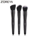 Ultimate Black Beauty Brush Set for Flawless Makeup Finish Ultimate Black Beauty Brush Set for Flawless Makeup Finish