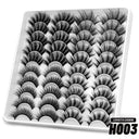 Ultimate Luxury 3D Mink False Eyelashes Set 20 Pairs Ultimate Luxury 3D Mink False Eyelashes Set 20 Pairs