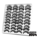 Ultimate Luxury 3D Mink False Eyelashes Set 20 Pairs Ultimate Luxury 3D Mink False Eyelashes Set 20 Pairs