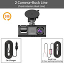 Ultimate Three-Way Vehicle Dash Cam HD Inside Cam Kit Ultimate Three-Way Vehicle Dash Cam HD Inside Cam Kit