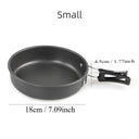 Ultra-light Aluminum Alloy Camping Cookware Set Portable Frying Pan Ultra-light Aluminum Alloy Camping Cookware Set Portable Frying Pan