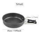 Ultra Light Aluminum Camping Cookware Set Frying Pan Outdoor Ultra Light Aluminum Camping Cookware Set Frying Pan Outdoor