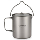 Ultralight Titanium Camping Cookware Set For Backpacking Ultralight Titanium Camping Cookware Set For Backpacking