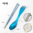 Titanium Spork Ultralight for Camping Hiking Travel Gear Titanium Spork Ultralight for Camping Hiking Travel Gear