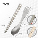 Ultralight Titanium Spork for Camping and Hiking Gear Ultralight Titanium Spork for Camping and Hiking Gear