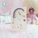 Unicorn Kids Tattoo Sticker: Delightful Colorful Fun Design Unicorn Kids Tattoo Sticker: Delightful Colorful Fun Design