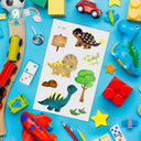 Unicorn Kids Tattoo Sticker: Delightful Colorful Fun Design Unicorn Kids Tattoo Sticker: Delightful Colorful Fun Design