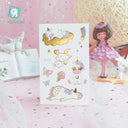 Unicorn Kids Tattoo Sticker: Delightful Colorful Fun Design Unicorn Kids Tattoo Sticker: Delightful Colorful Fun Design