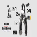 Universal Precision Wire Cutters High-Strength Electrician Tool Universal Precision Wire Cutters High-Strength Electrician Tool