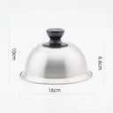 Universal Stainless Steel Burger Cover Dome For Cooking Universal Stainless Steel Burger Cover Dome For Cooking