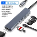 USB C Docking Station PD 100W HDMI 4K Adapter Multiport Hub USB C Docking Station PD 100W HDMI 4K Adapter Multiport Hub