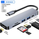 USB C Docking Station PD 100W HDMI 4K Adapter Multiport Hub USB C Docking Station PD 100W HDMI 4K Adapter Multiport Hub