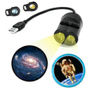 USB Galaxy Projector Lamp Double Lens Night Light Decor USB Galaxy Projector Lamp Double Lens Night Light Decor