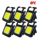USB Rechargeable Mini Work Light Keychain Outdoor Essential USB Rechargeable Mini Work Light Keychain Outdoor Essential