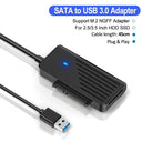 USB to SATA Adapter Cable for Fast Data Transfer Speeds USB to SATA Adapter Cable for Fast Data Transfer Speeds