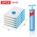 Vacuum Storage Bags Set with Hand-Pump Space Saver Solution Vacuum Storage Bags Set with Hand-Pump Space Saver Solution