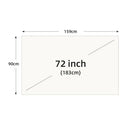 VEIDADZ Projector Screen Crisp 4K Home Theatre Display VEIDADZ Projector Screen Crisp 4K Home Theatre Display