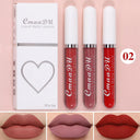 Velvet Matte Lip Trio Colorful Long Lasting Lipstick Set Velvet Matte Lip Trio Colorful Long Lasting Lipstick Set