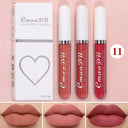 Velvet Matte Lip Trio Colorful Long Lasting Lipstick Set Velvet Matte Lip Trio Colorful Long Lasting Lipstick Set