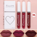 Velvet Matte Lip Trio Colorful Long Lasting Lipstick Set Velvet Matte Lip Trio Colorful Long Lasting Lipstick Set