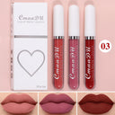 Velvet Matte Lip Trio Colorful Long Lasting Lipstick Set Velvet Matte Lip Trio Colorful Long Lasting Lipstick Set