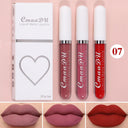 Velvet Matte Lip Trio Colorful Long Lasting Lipstick Set Velvet Matte Lip Trio Colorful Long Lasting Lipstick Set