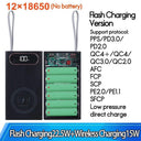 Versatile 18650 Battery Power Bank Case Fast Charging Versatile 18650 Battery Power Bank Case Fast Charging