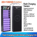 Versatile Detachable 18650 Battery Power Bank Case Fast Charging Versatile Detachable 18650 Battery Power Bank Case Fast Charging