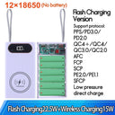 Versatile Detachable 18650 Battery Power Bank Case Fast Charging Versatile Detachable 18650 Battery Power Bank Case Fast Charging