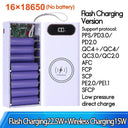 Versatile Detachable 18650 Battery Power Bank Case Fast Charging Versatile Detachable 18650 Battery Power Bank Case Fast Charging