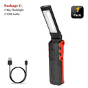 Versatile Dimmable COB LED Work Light USB Rechargeable Flashlight Versatile Dimmable COB LED Work Light USB Rechargeable Flashlight