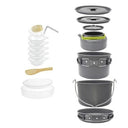 Versatile Lightweight Camping Cookware Set for 1-7 People Versatile Lightweight Camping Cookware Set for 1-7 People