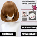 Vibrant Ombre Short Bob Wig: Bold Colors High Quality Hair Vibrant Ombre Short Bob Wig: Bold Colors High Quality Hair